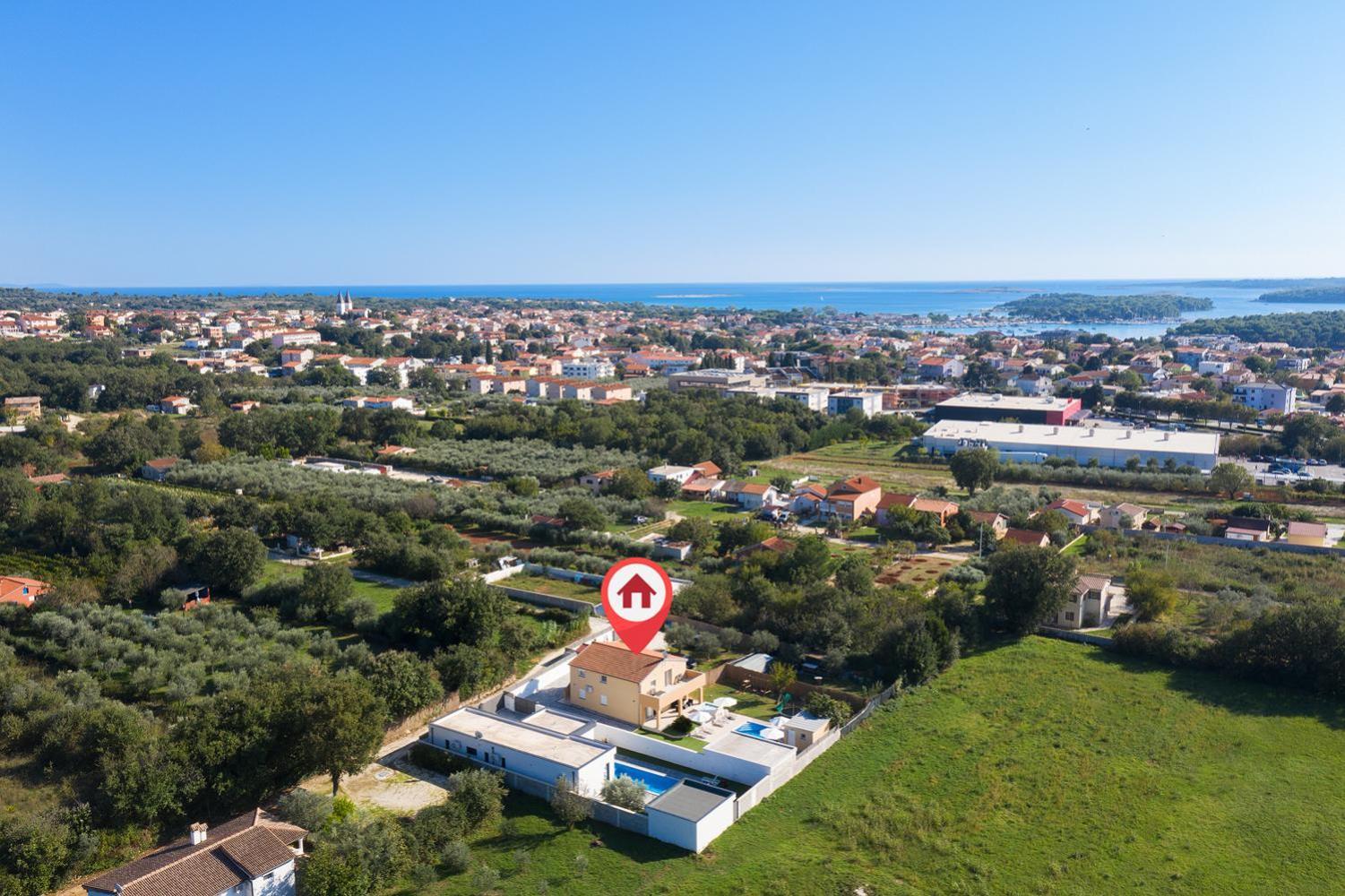 Villa Suhalj Medulin Exteriér fotografie